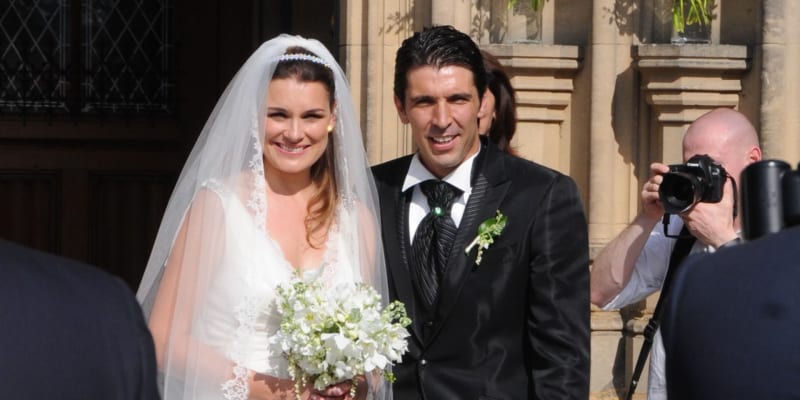 Alena Šeredová a Gianluigi Buffon se vzali v roce 2011.