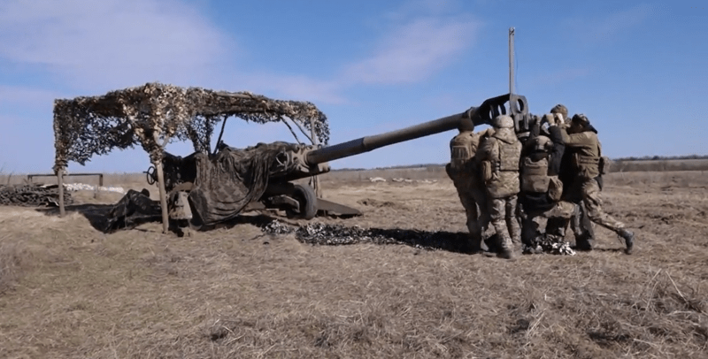 Americká houfnice M777 ve výzbroji ukrajinské armády