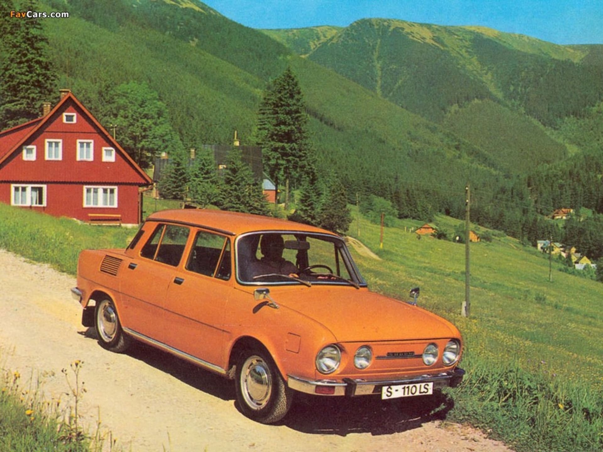 Škoda 100/110 byla velkým faceliftem původního embéčka.