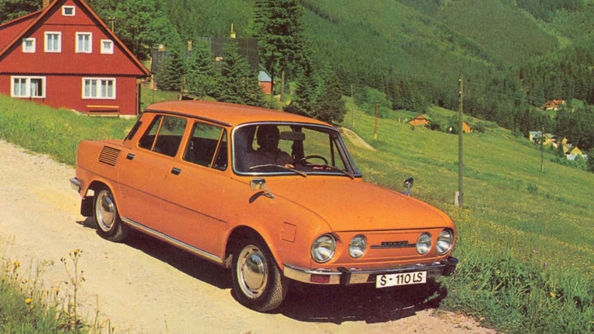 Škoda 100/110 byla velkým faceliftem původního embéčka.