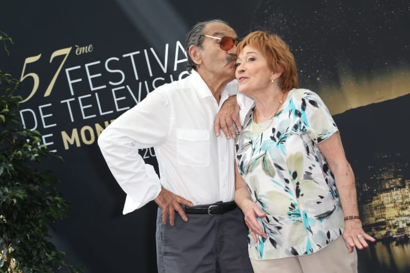 S Gérardem Hernandezem byli oblíbenou hereckou dvojicí.