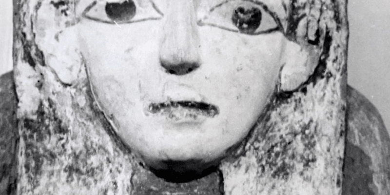 Mumie objevená na zámku v Poběžovicích.