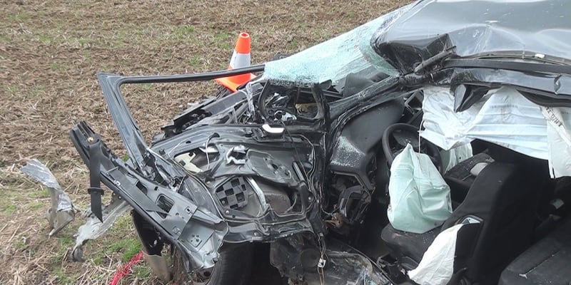 Dopravní nehoda osobního auta s vlakem na Jičínsku.
