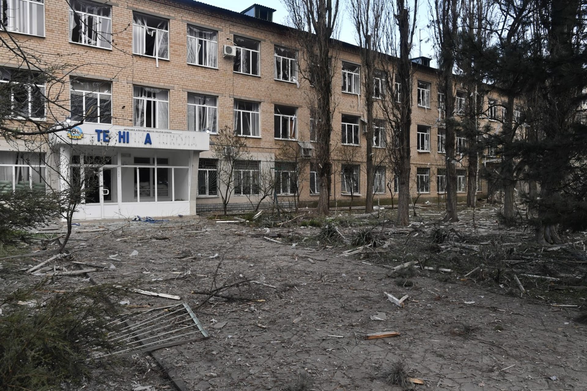 Ukrajinci ostřelovali ruské pozice v Melitopolu. (27. 3. 2023)