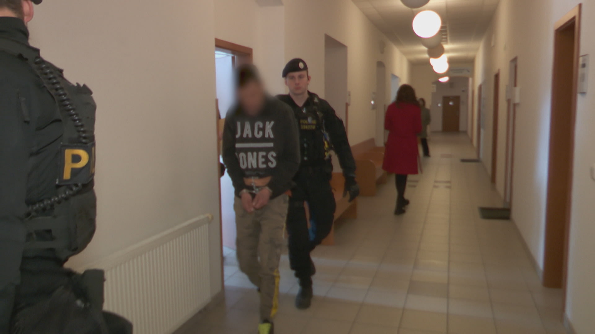 Agresora, který měl v Plzni pobodat dva muže, soud poslal do vazby