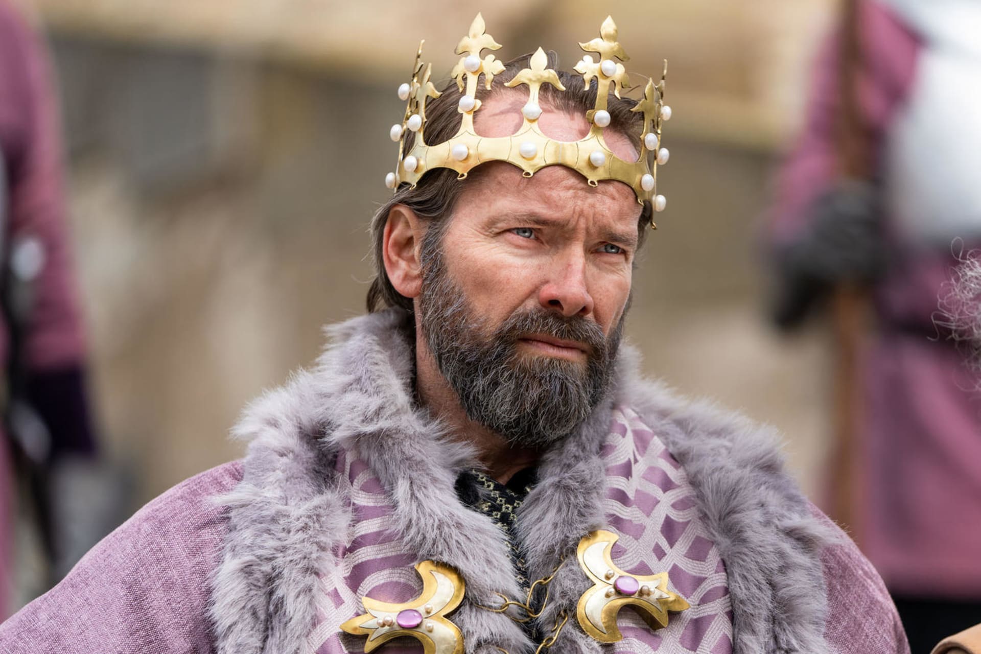 Jan Révai v roli krále v pohádce Princezna zakletá v čase 2
