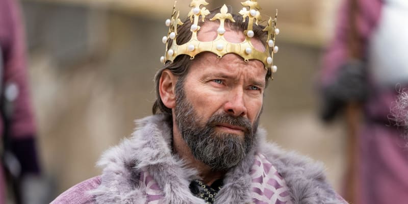 Jan Révai v roli krále v pohádce Princezna zakletá v čase 2