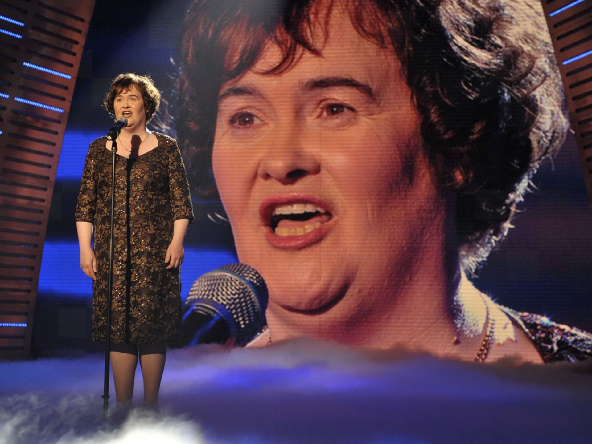 Susan Boyle se stala celosvětově známou po účasti v talentové soutěži.