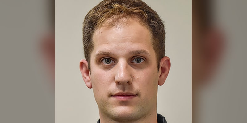 Zadržený novinář Evan Gerškovič