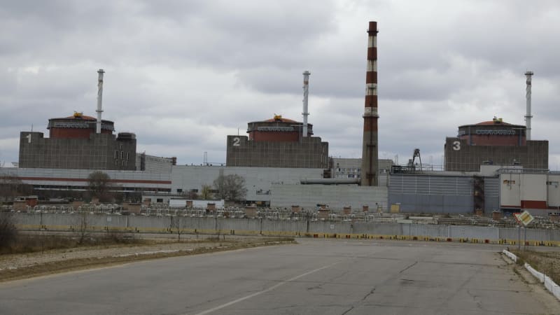 Exploze v areálu Záporožské jaderné elektrárny. Byl to ukrajinský dron, tvrdí Rusko