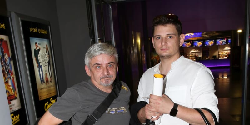 Michal Suchánek se synem Jáchymem