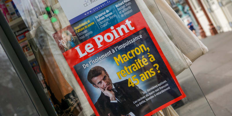 Emmanuela Macrona si kvůli důchodové reformě a následné vlně protestů brala na paškál francouzská média. 