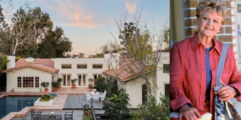 Kalifornský dům legendární herečky Angely Lansbury je na prodej za 5 milionu dolarů