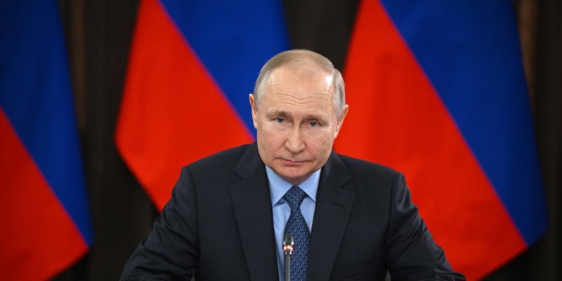 Rusky prezident Vladimir Putin