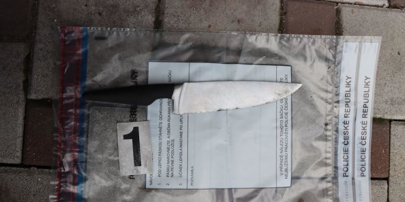 Muž ohrožoval dvě osoby dvaceticentimetrovým nožem