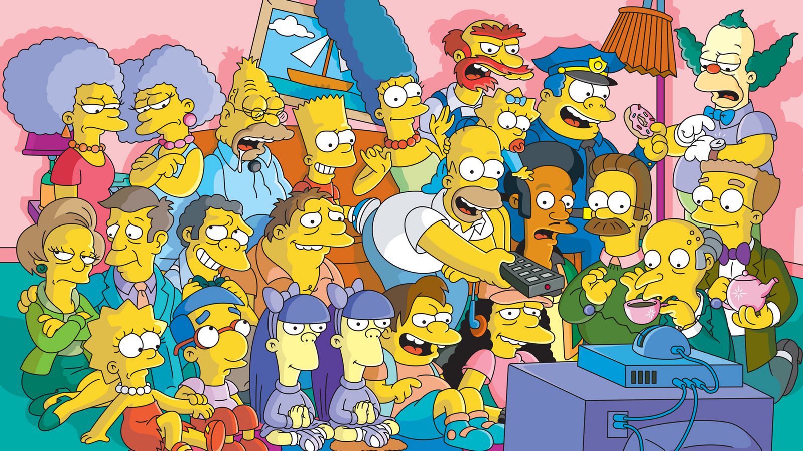 Na čem dávají Simpsonovi?