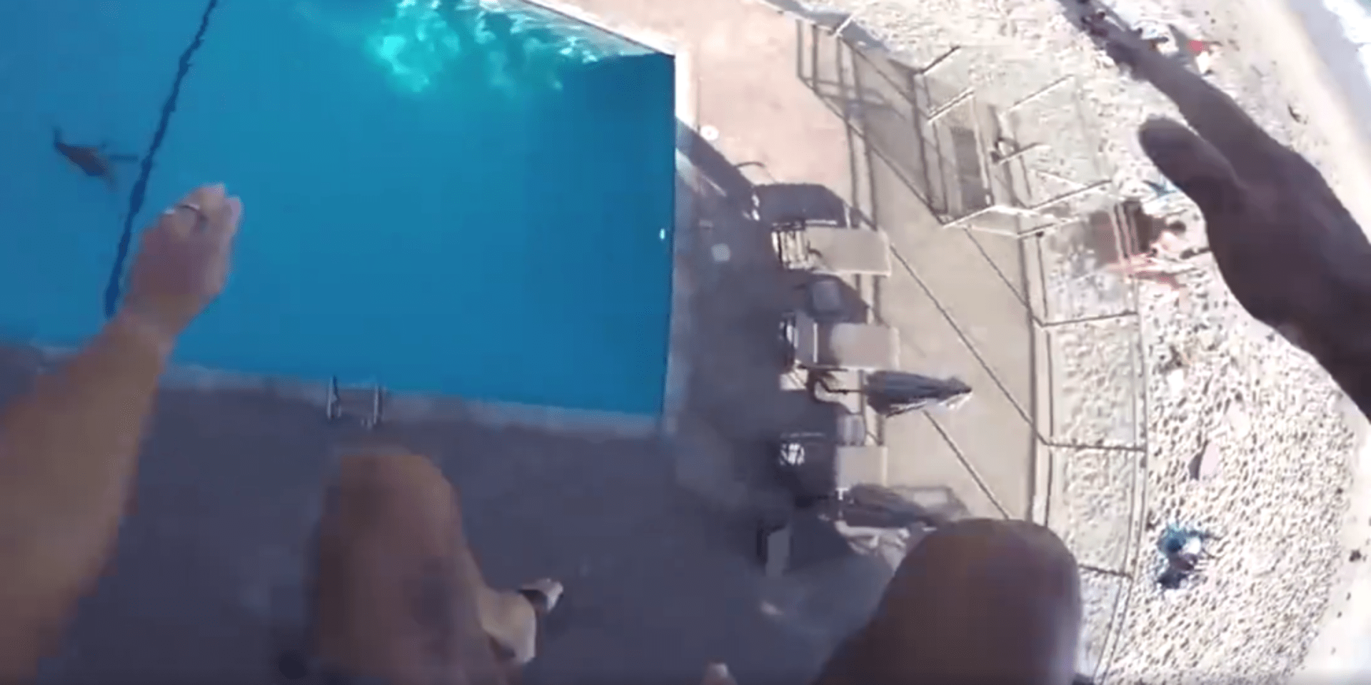 pool jump