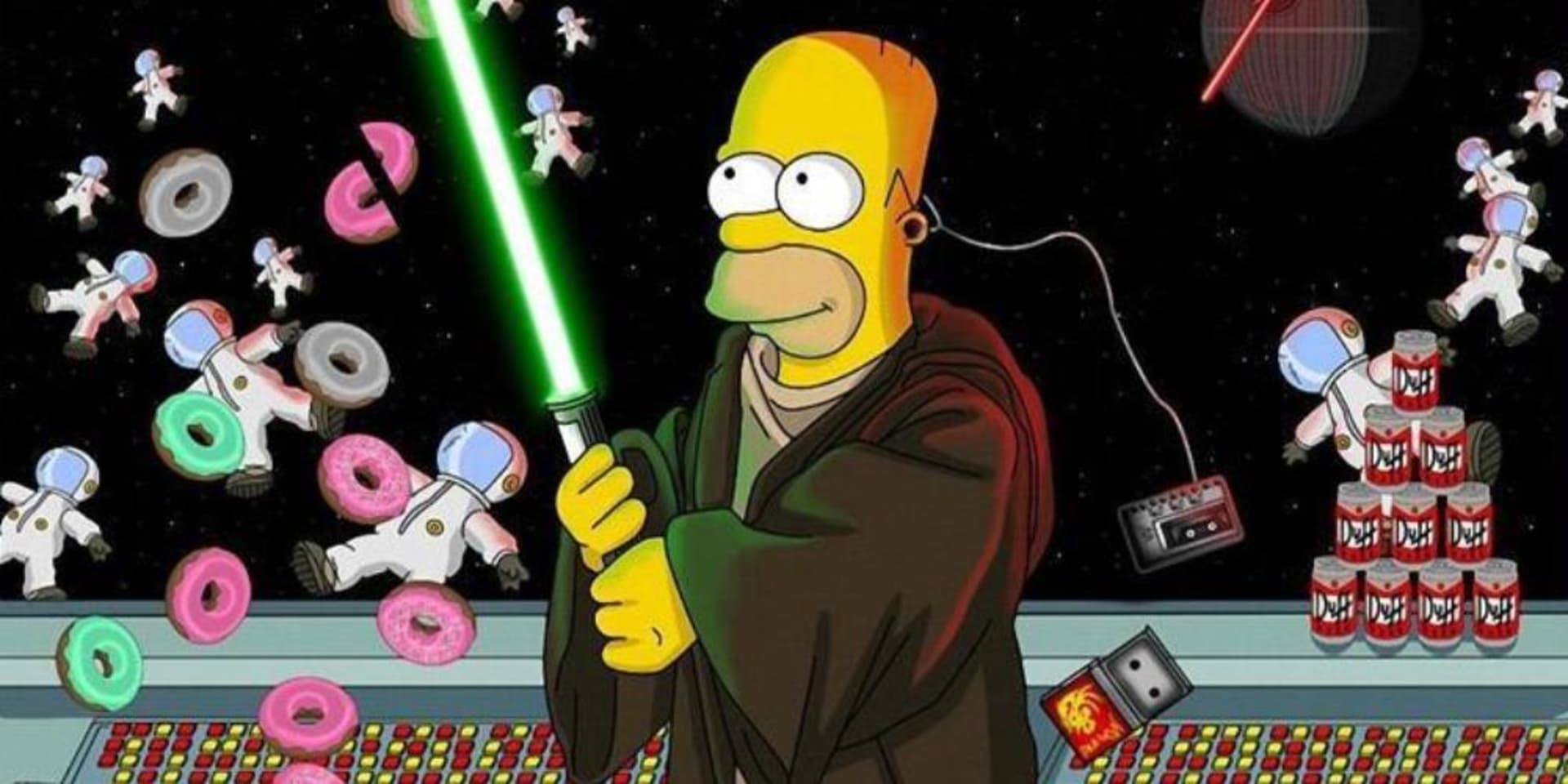 Simpsonovi Star Wars znělka