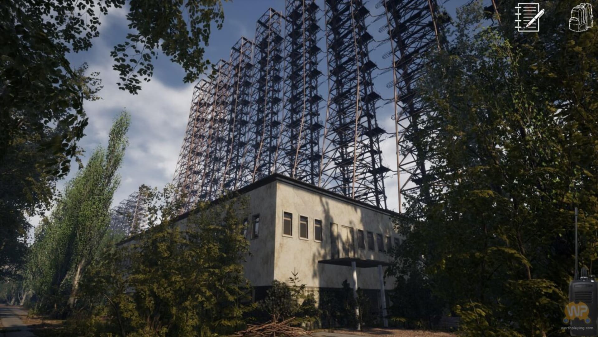 Radarový systém Duga ve hře Frequency: Chernobyl