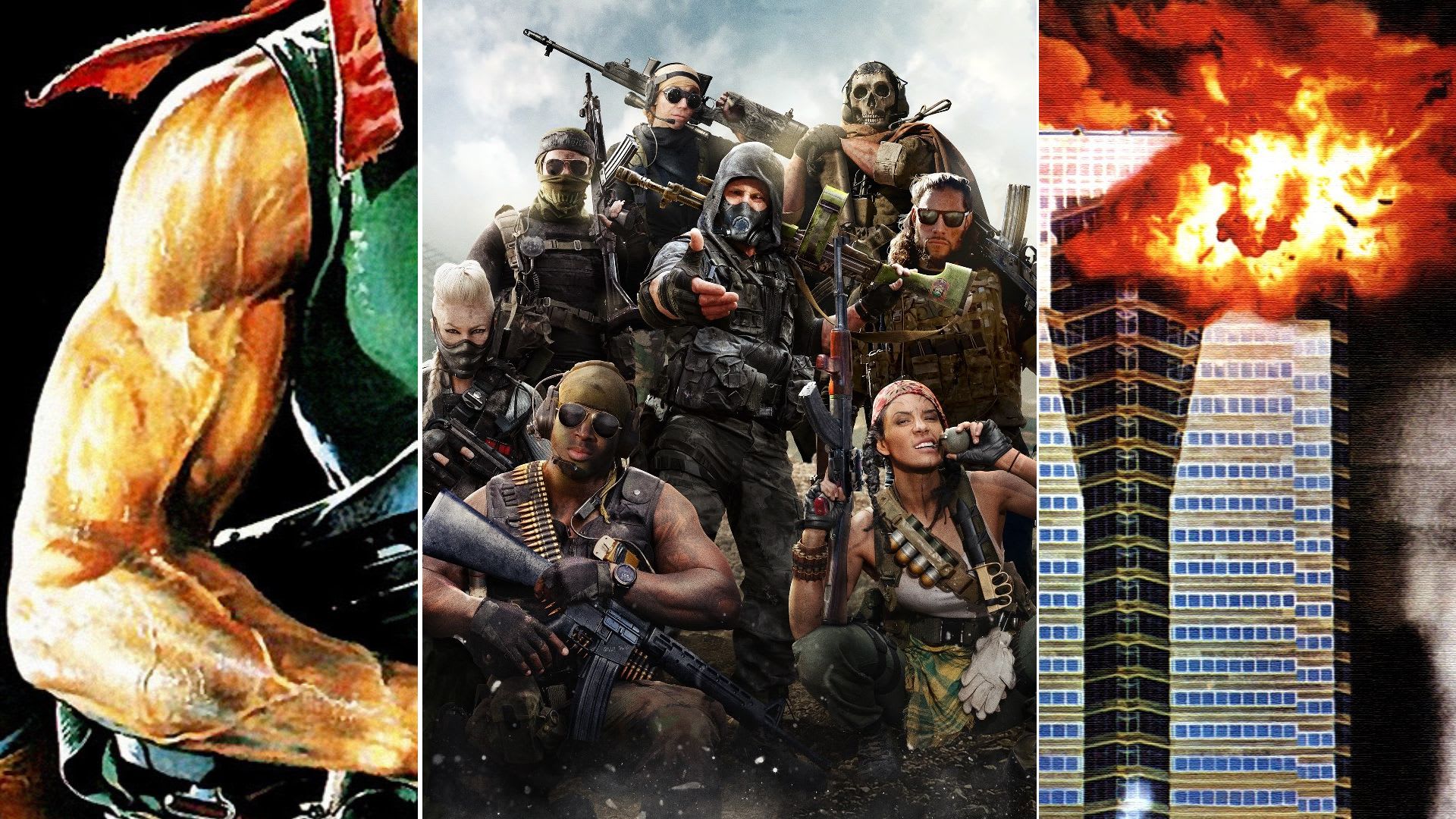Slavní akční hrdinové v Call of Duty: Warzone