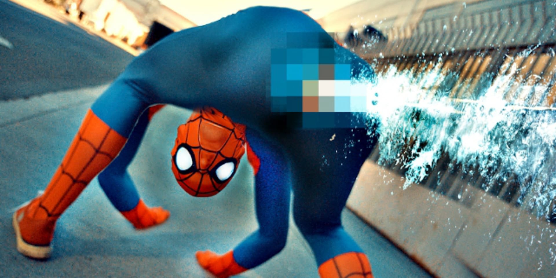 Anatomicky korektní Spider-Man