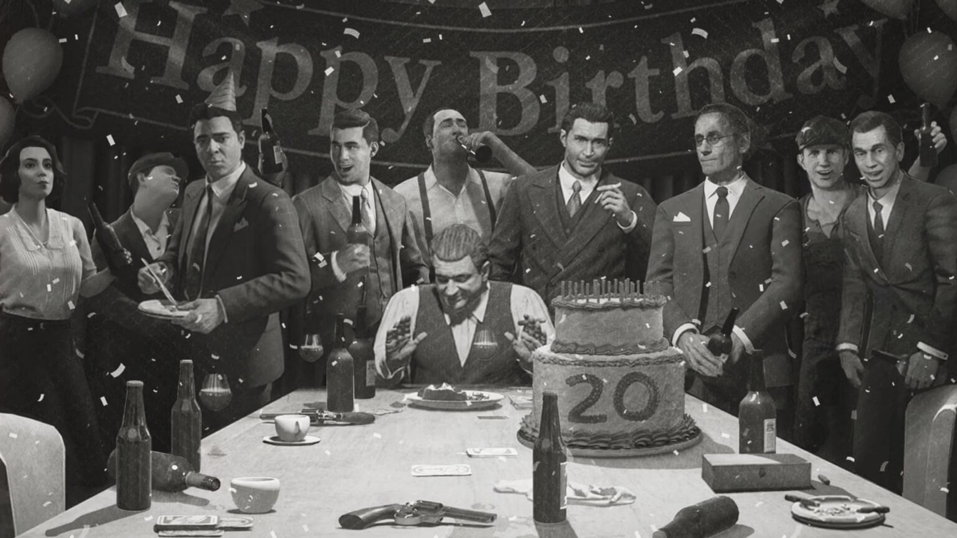 Mafia – plakát k 20. výročí slavné herní série