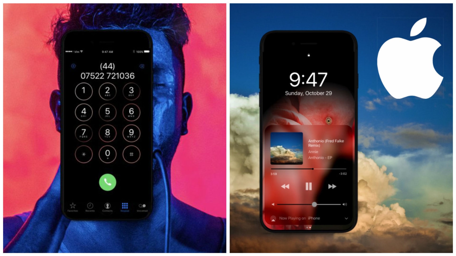 Nové video ukazuje, že displej nového iPhonu 8 bude nejvíce sexy ve tmavém naladění.