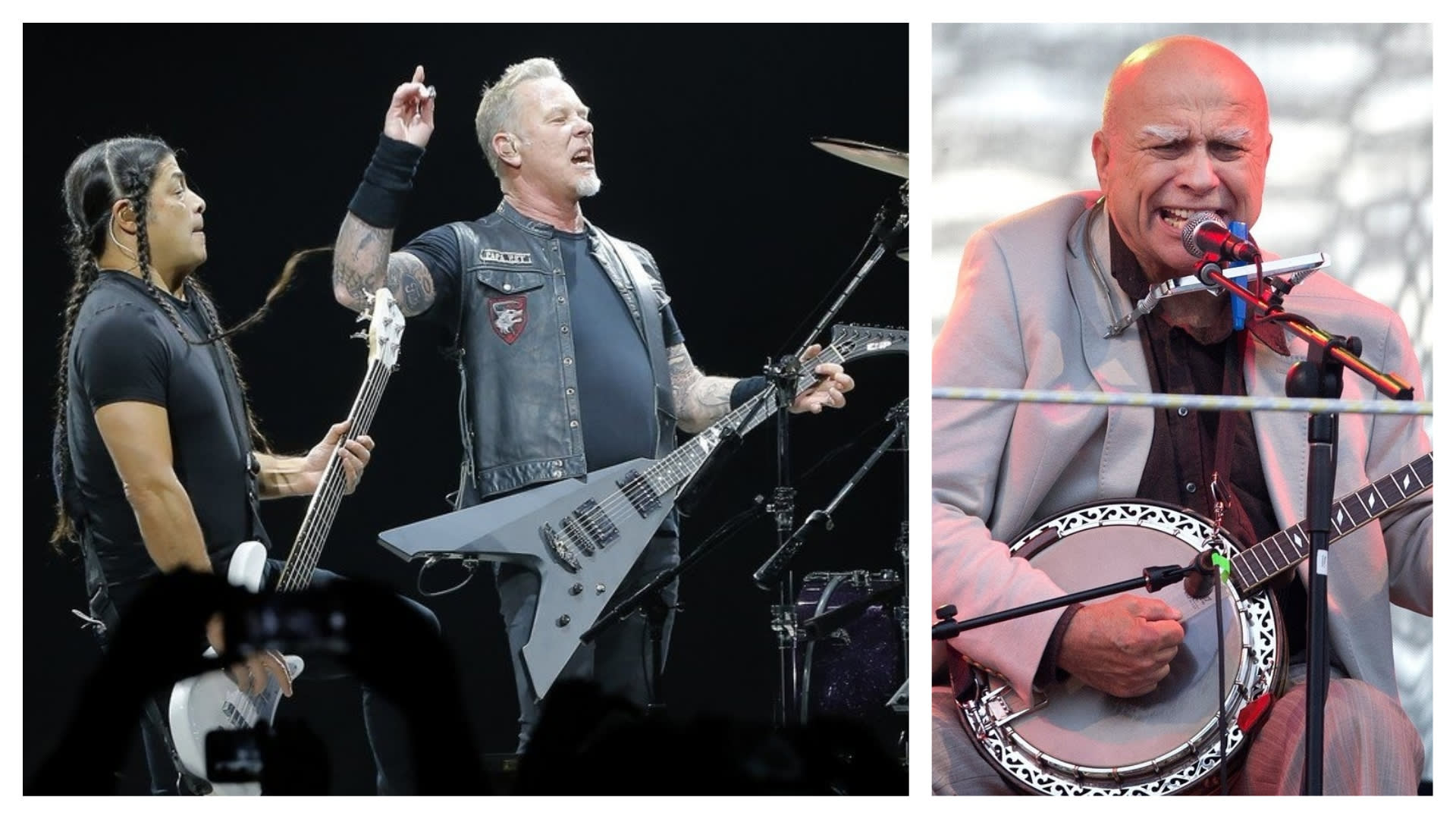 Metallica zahrála v Praze taky Jožina z bažin