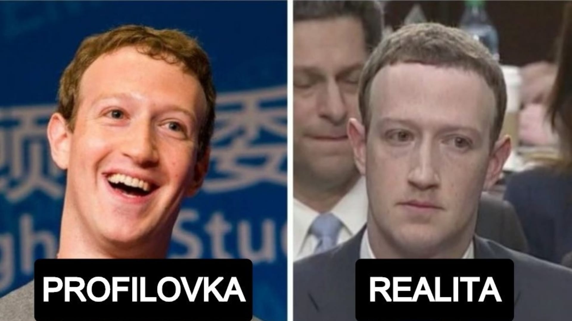 Internetové vtipy na Marka Zuckerberga
