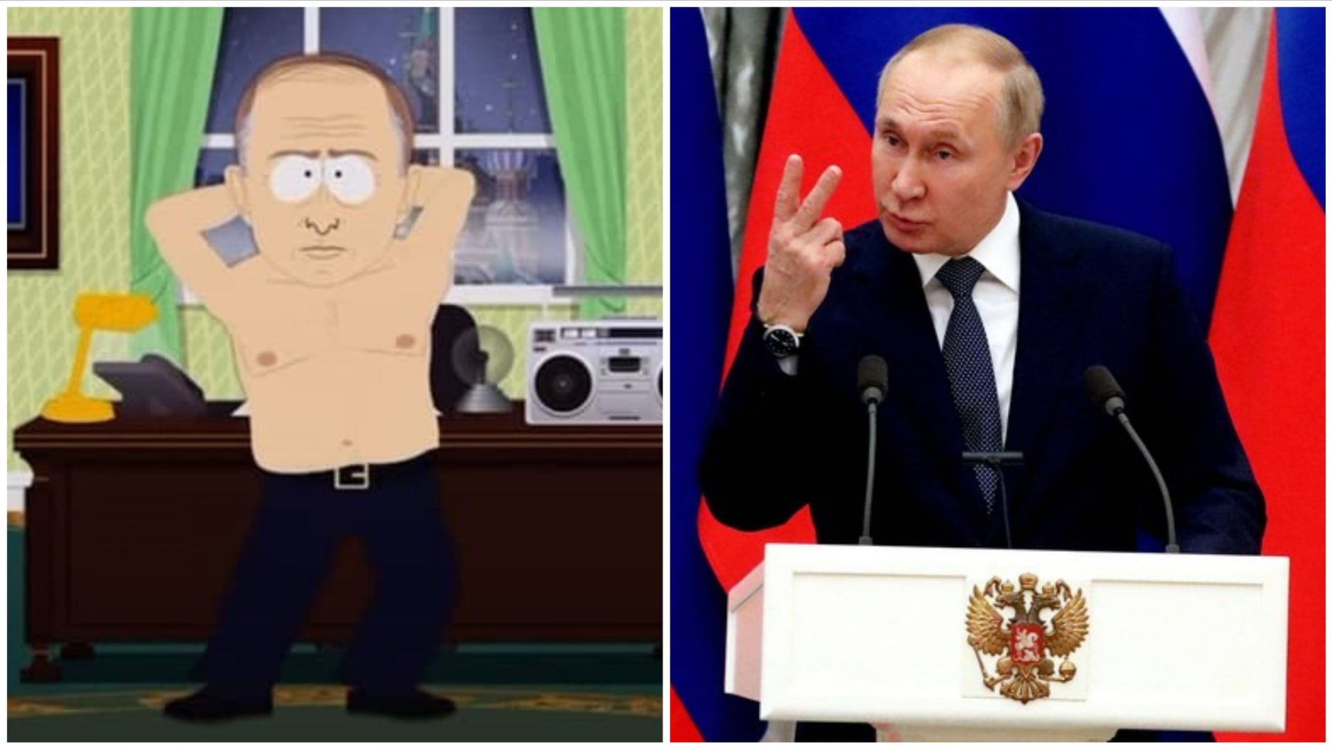 South Park v nové epizodě vysvětluje válečné motivace Vladimira Putina