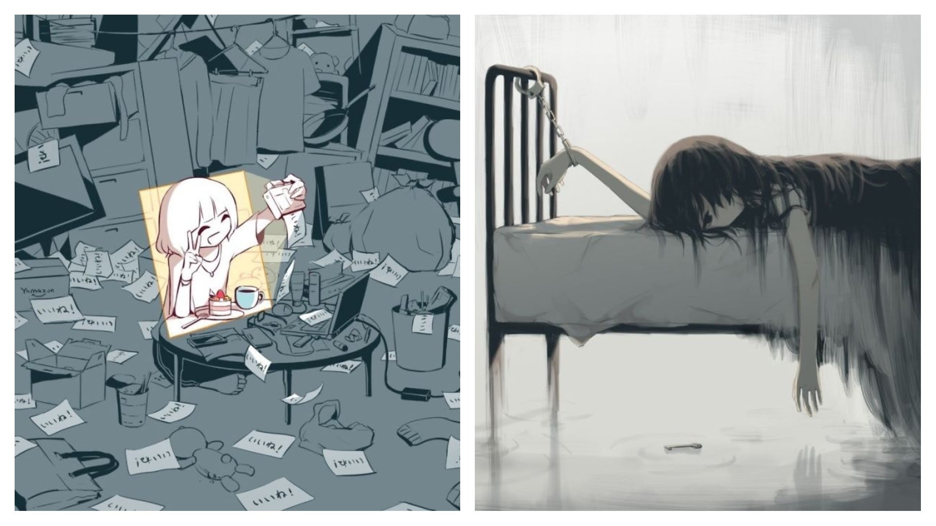 Temné příběhy japonského ilustrátora