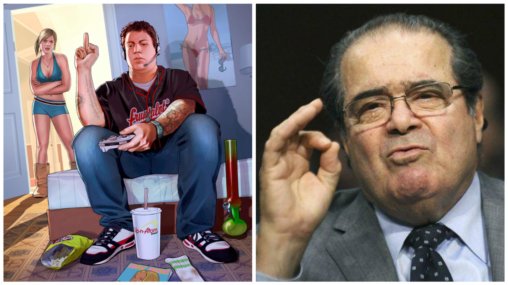 Scalia by měl být mezi hráči ikona, protože dal herním vývojářům možnost opravdu svobodné tvorby