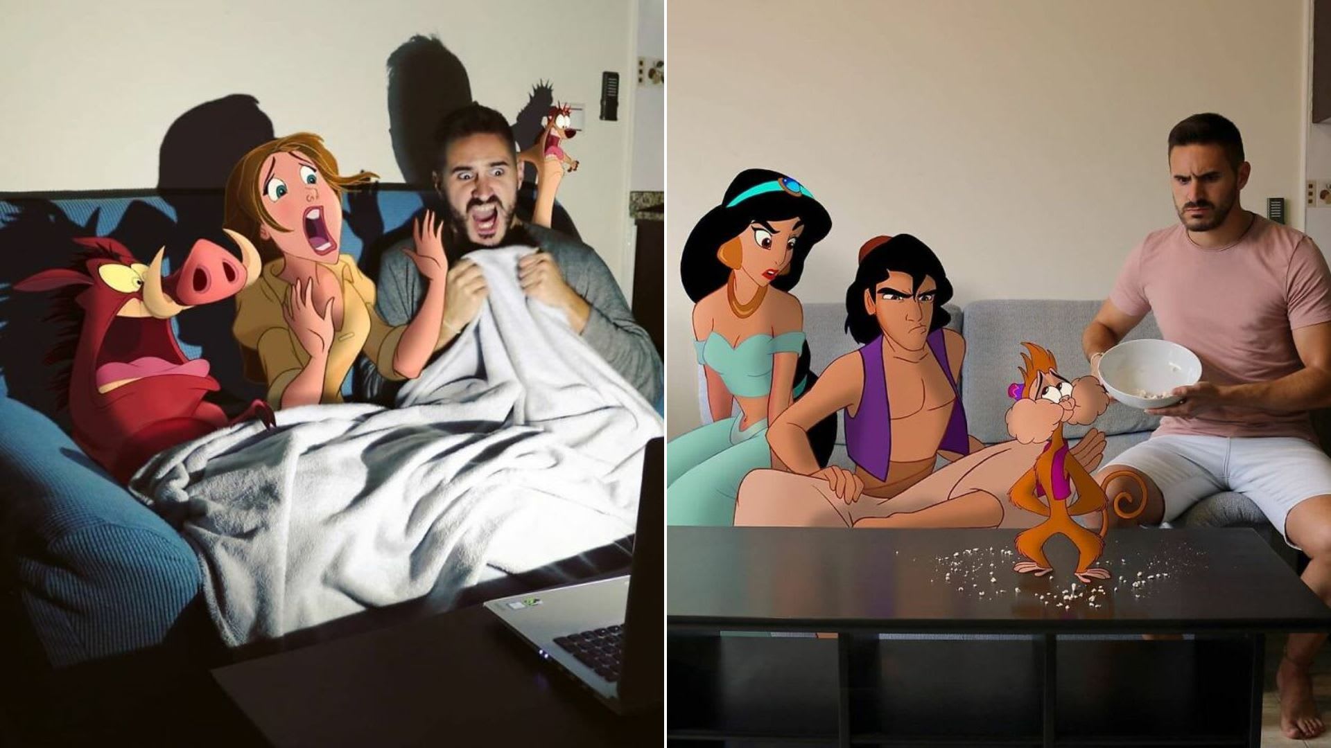 Společný život s animovanými hrdiny od Disneyho