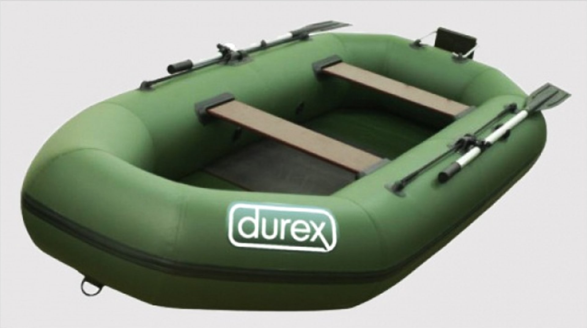 Gumové čluny značky Durex
