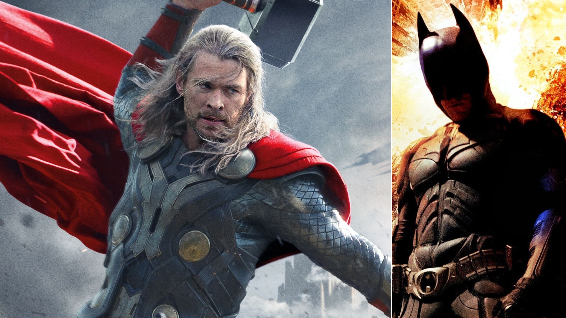 Thor se ve filmu Love and Thunder v podstatě utká s Batmanem...