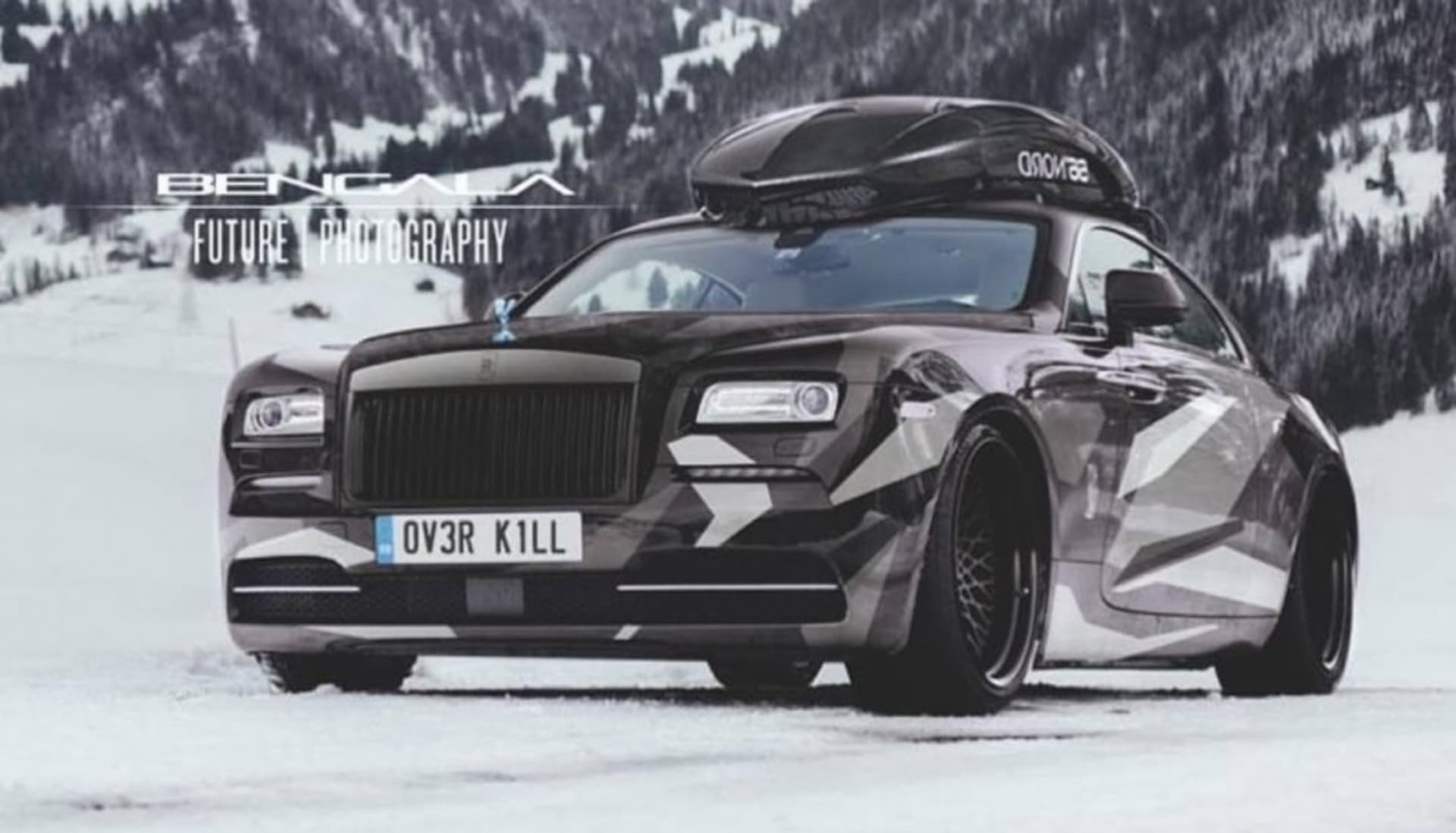 Expediční Rolls-Royce Wraith