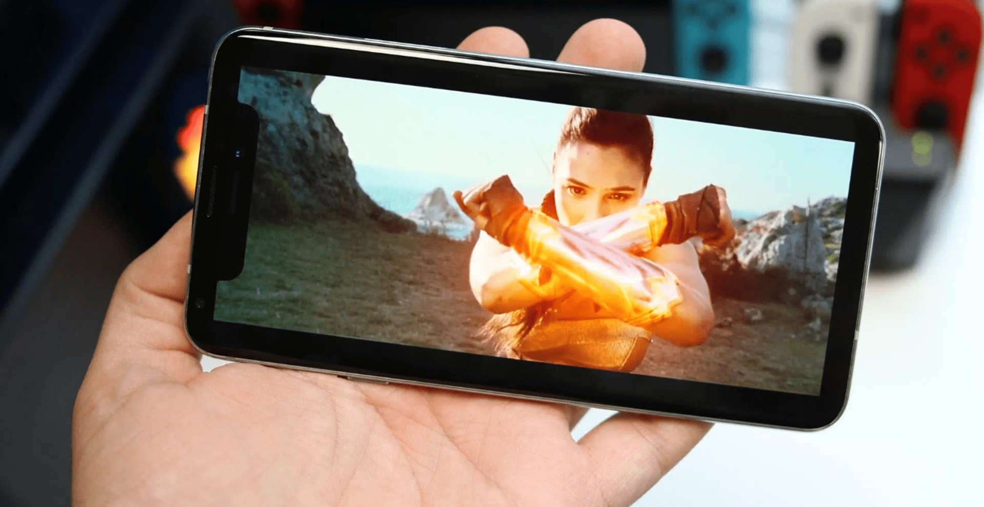 Wonder Woman na Samsungu Galaxy S8 s parádně vyřízlým obrazem!