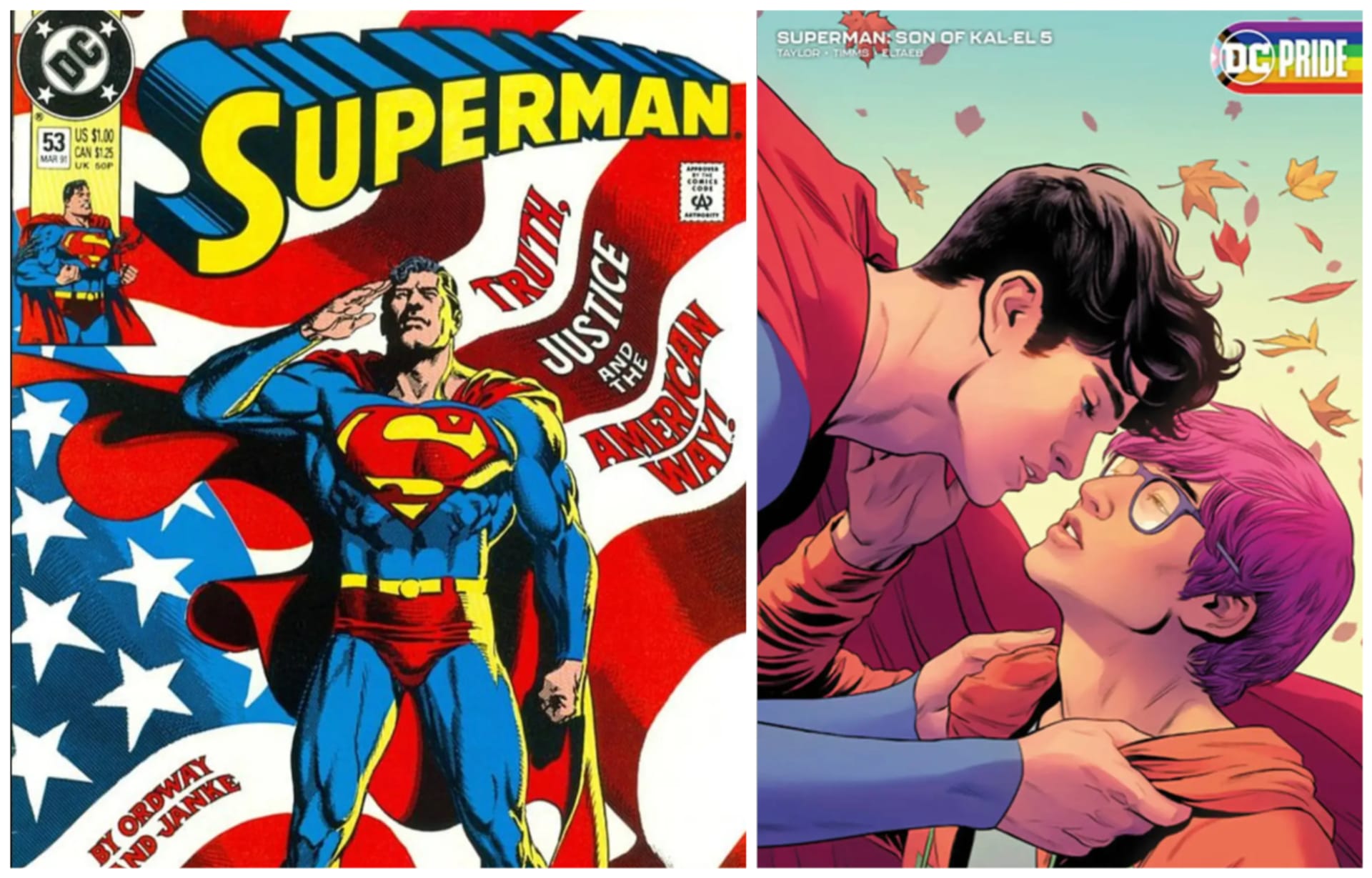 Starý vs nový Superman