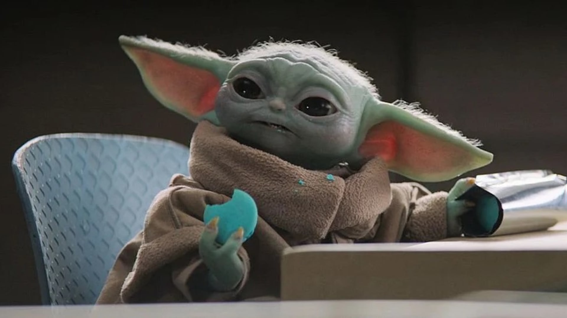Baby Yoda v seriálu The Mandalorian