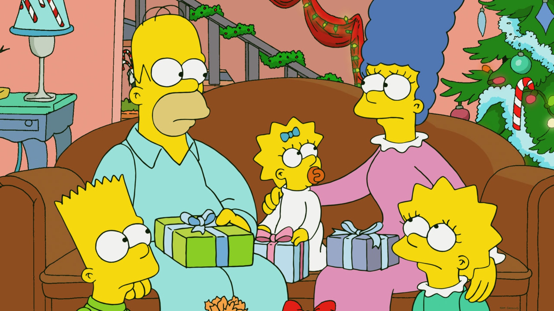 Veselé Vánoce přejí Simpsonovi!
