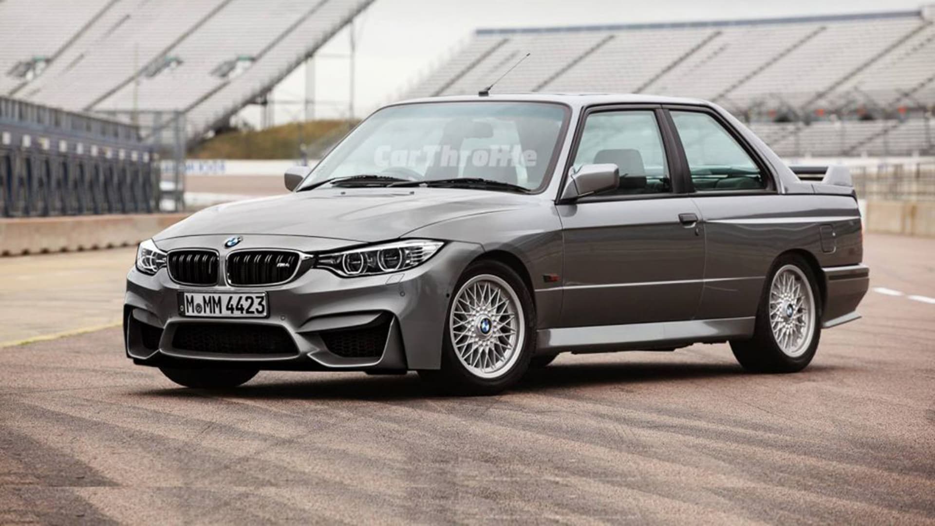 Trojkové BMW řady E30 se současnou maskou.