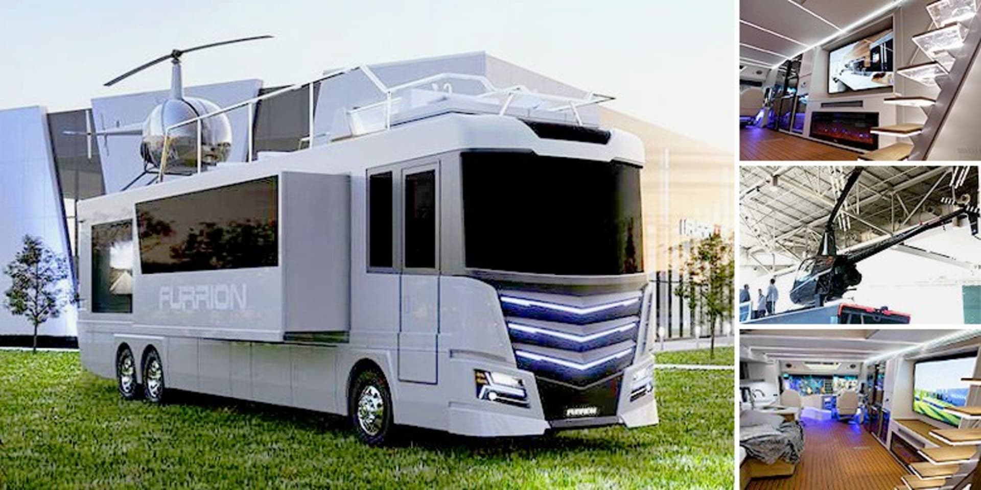 Futuristický karavan Furrion Elysium