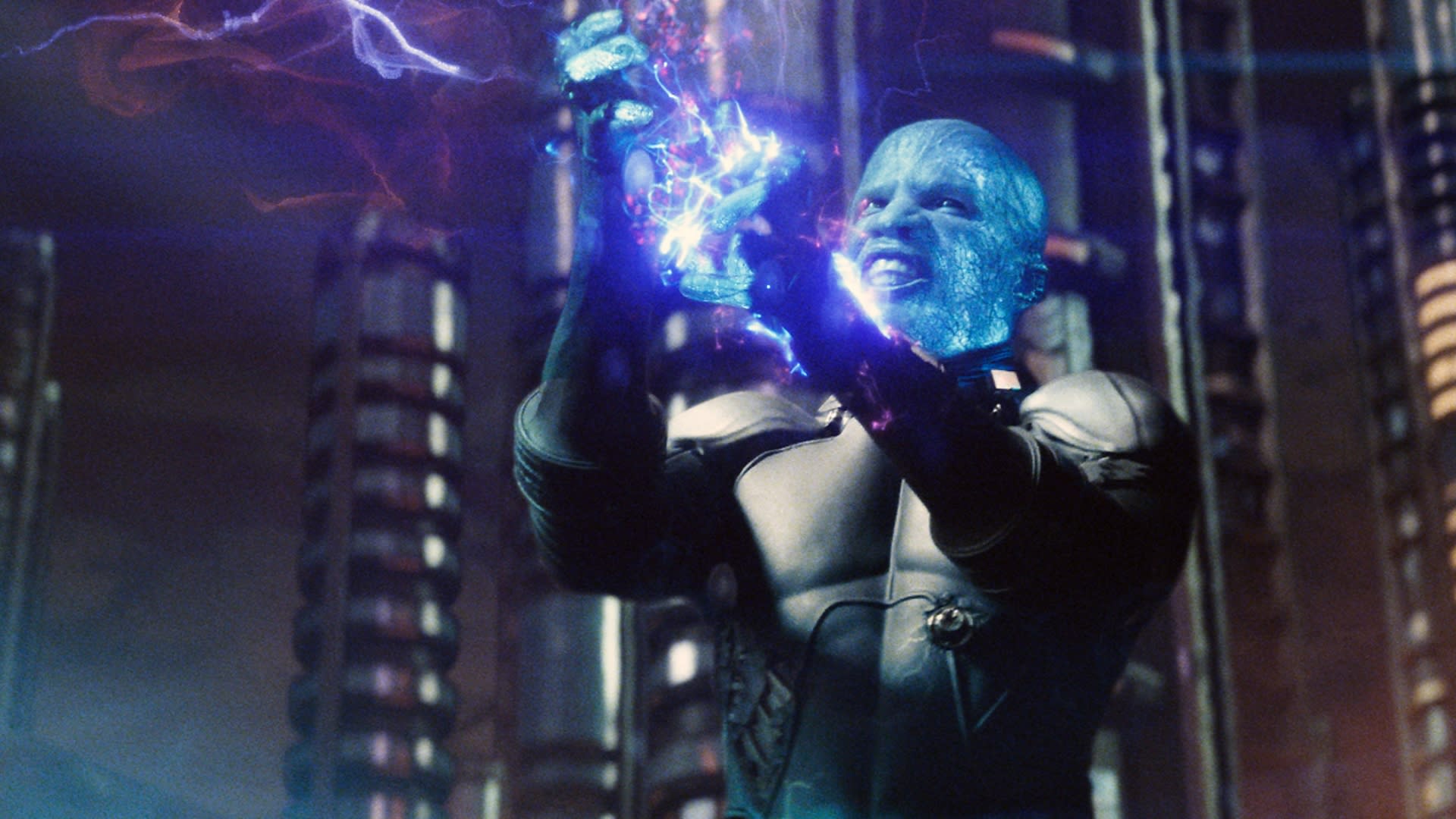 Jamie Foxx jako Electro v Amazing Spider-Manovi 2