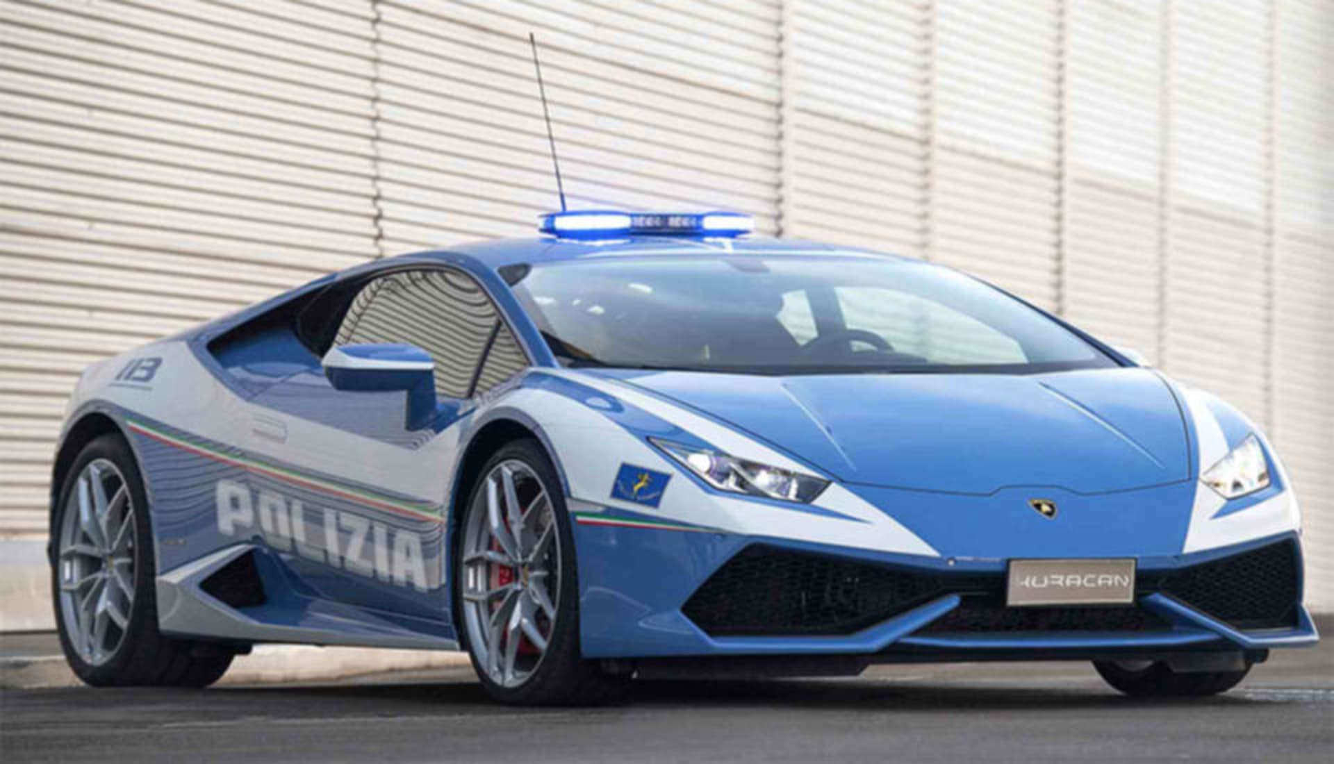 Lamborghini Huracán italské policie