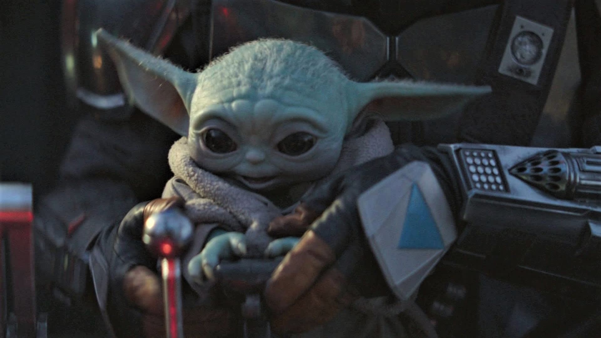 Baby Yoda ze seriálu The Mandalorian