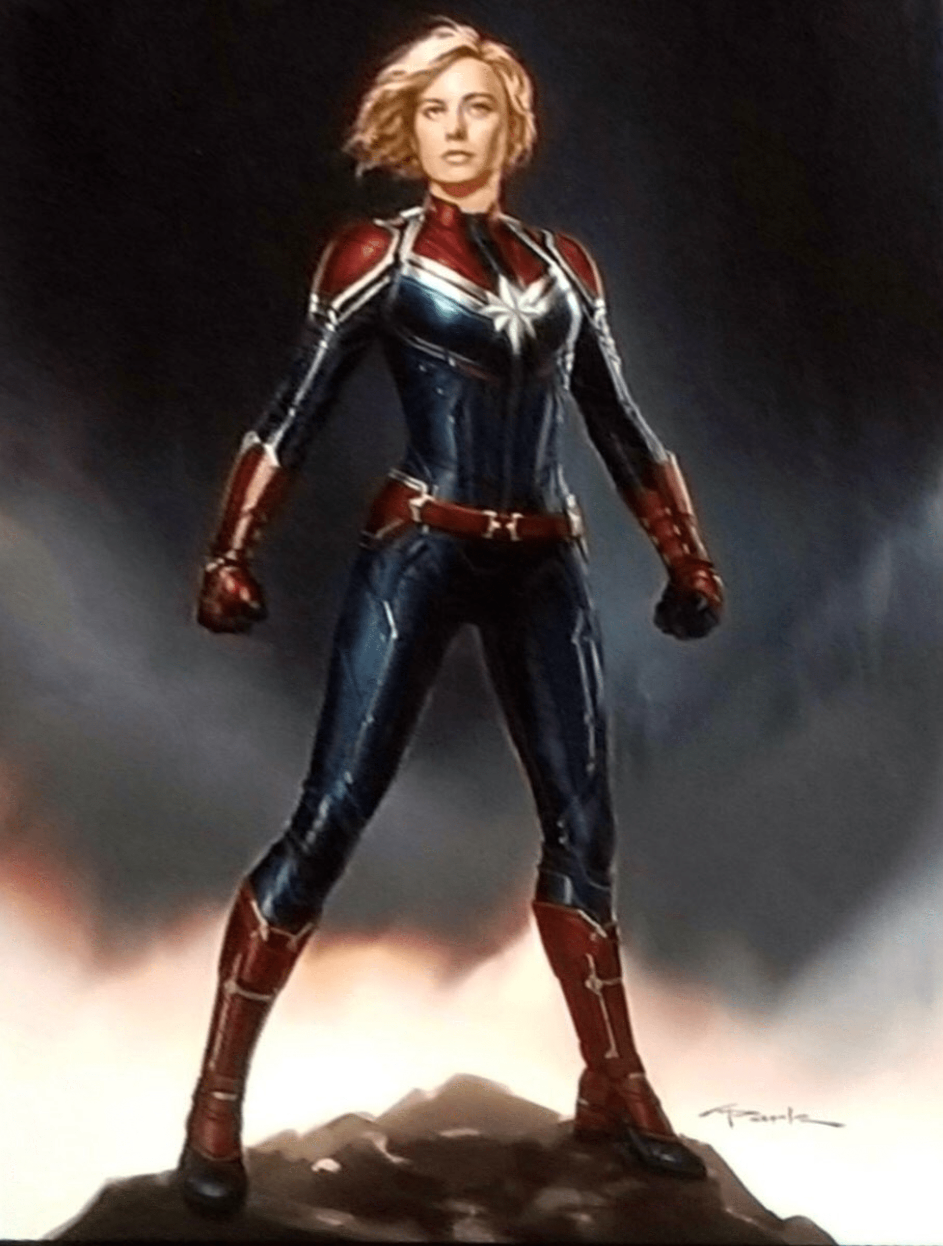 Brie Larson jako Captain Marvel