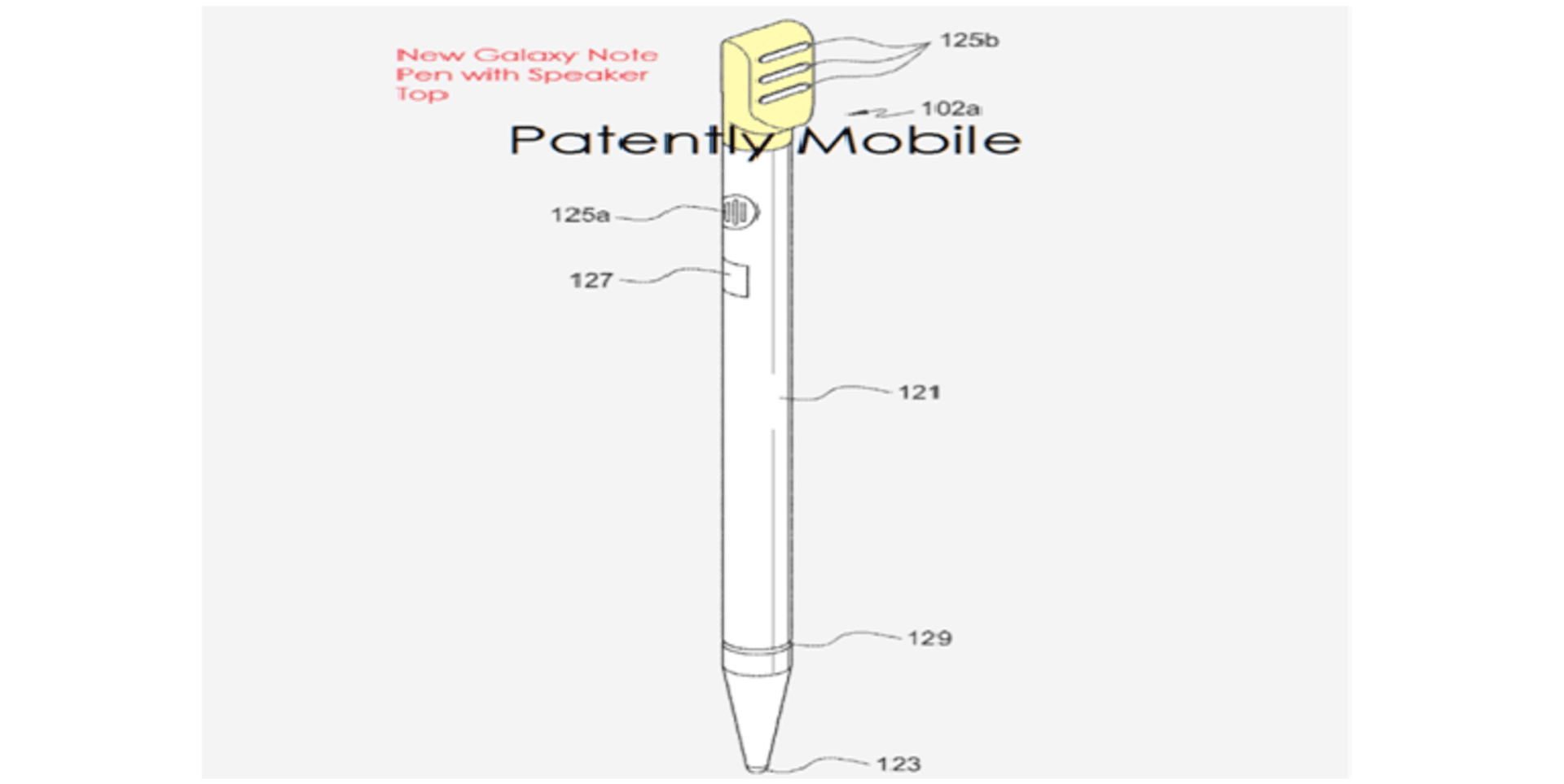 Patent na přenos zvuku skrze pero S Pen u Samsungu Galaxy Note