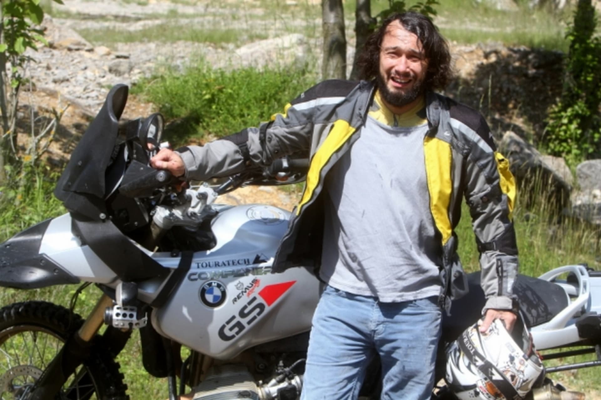 Moto cestou necestou - Pavel Liška a jeho motorka enduro