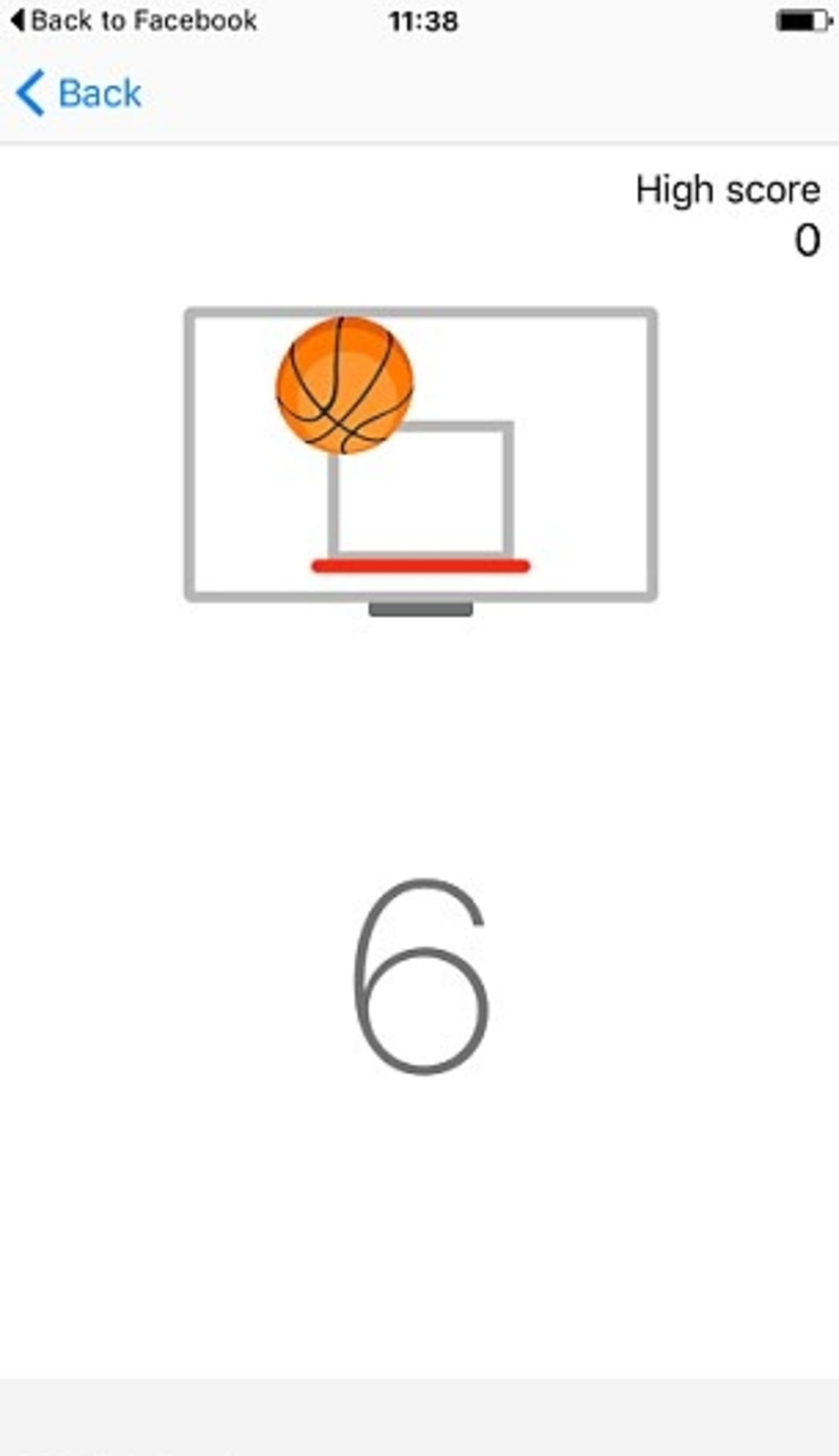 Facebook basketball