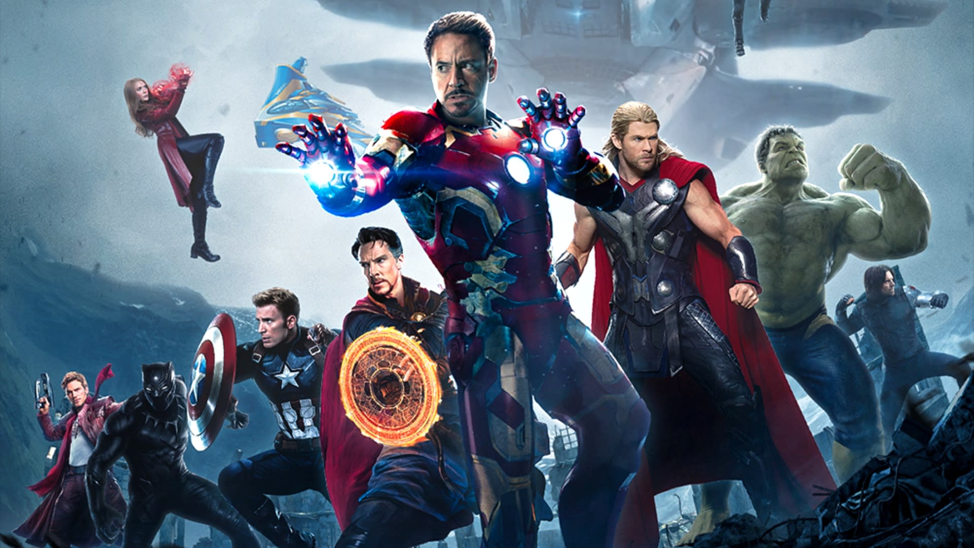 Fanouškovský plakát Avengers: Infinity War